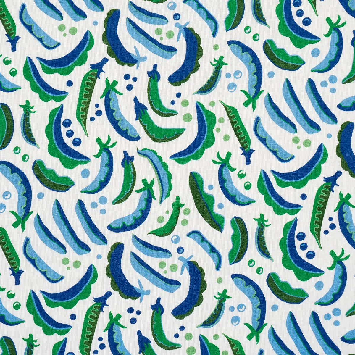 Schumacher 182211 Sugar Ann Indoor/Outdoor French Blue fabric swatch