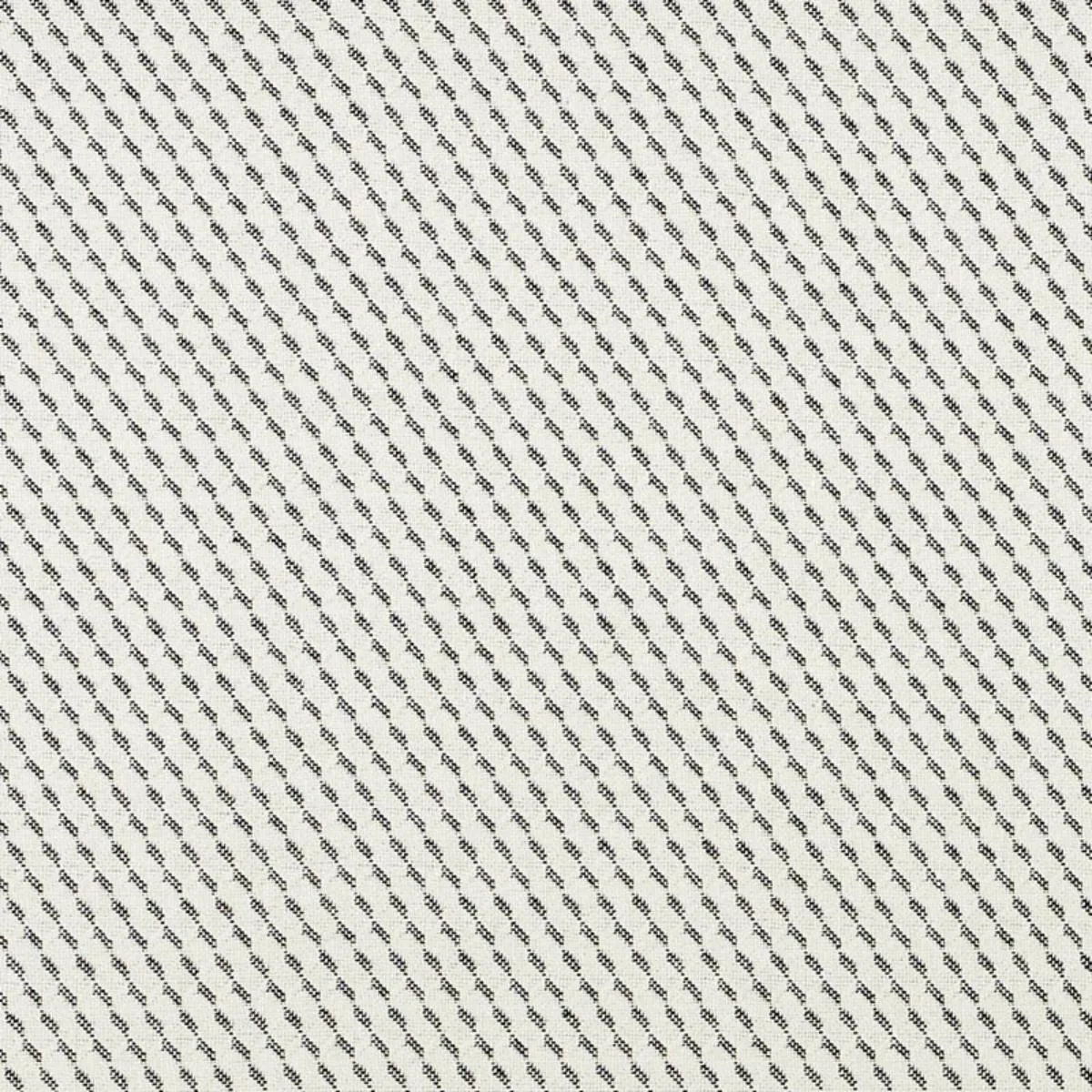 Schumacher 71591 Sullivan Black fabric swatch