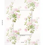 Schumacher 180821 Summer Hydrangea Blush fabric swatch
