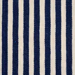 Schumacher 66095 Summerville Linen Stripe Navy fabric swatch
