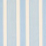 Schumacher 66094 Summerville Linen Stripe Sky fabric swatch