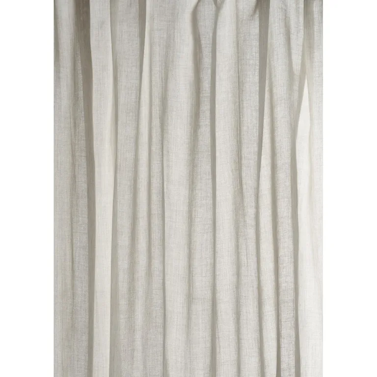 Schumacher 85076 Summit Sda Sheer Dove fabric swatch