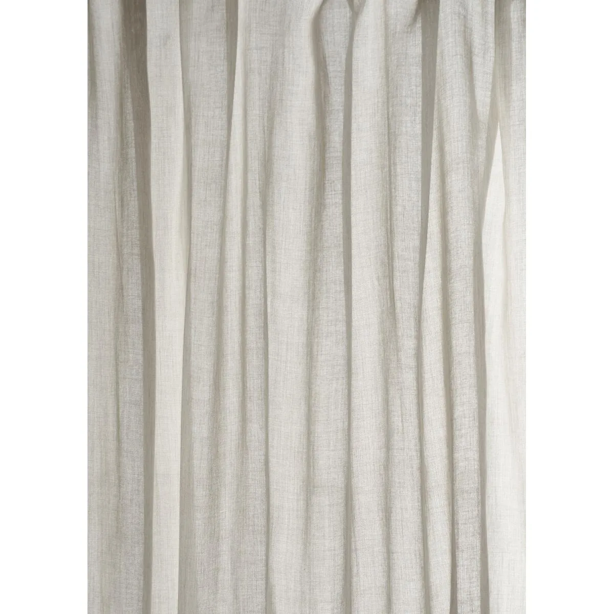 Schumacher 85076 Summit Sda Sheer Dove fabric swatch