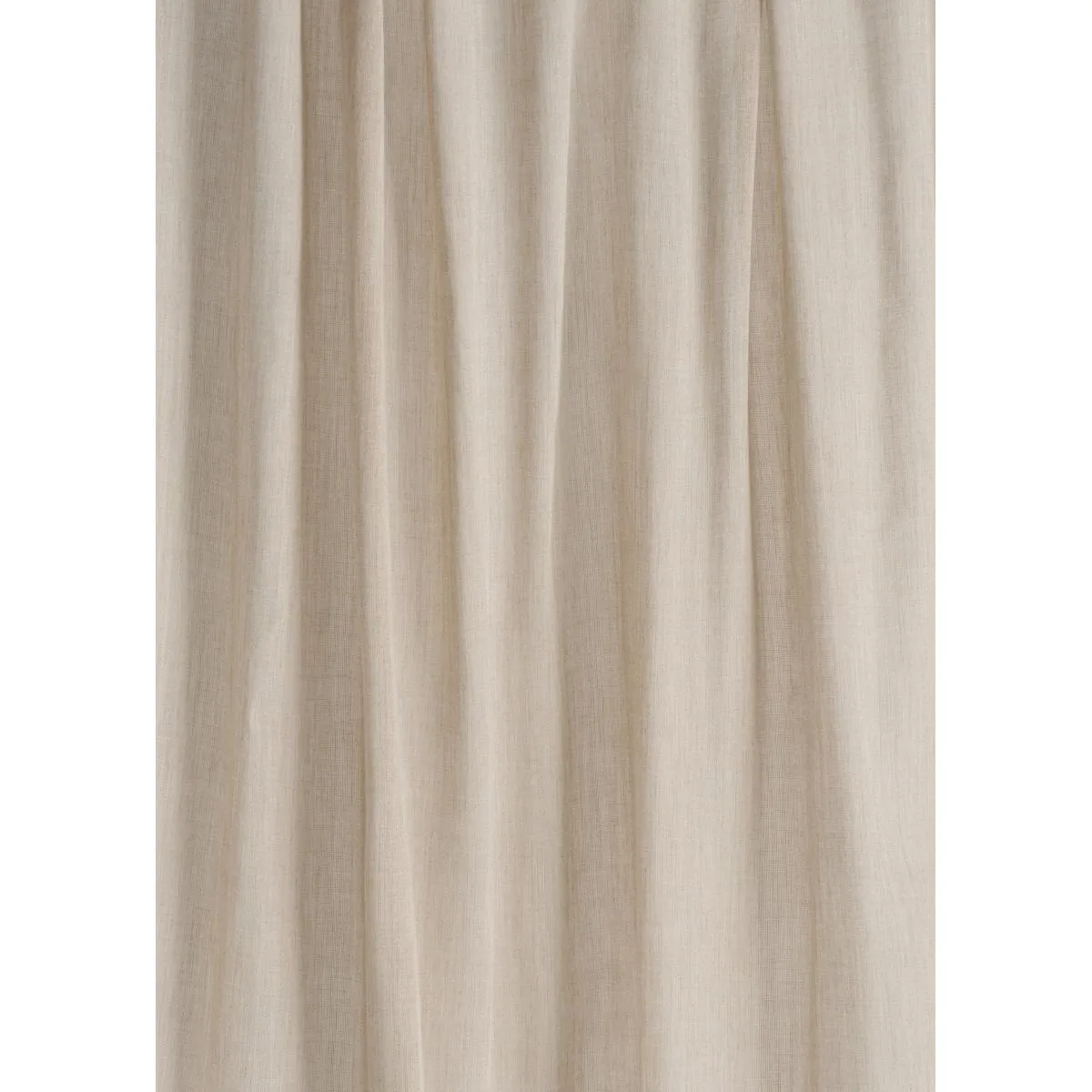 Schumacher 85073 Summit Sda Sheer Flax fabric swatch