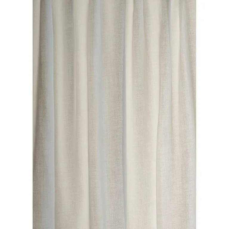 Schumacher 85071 Summit Sda Sheer Ivory fabric swatch