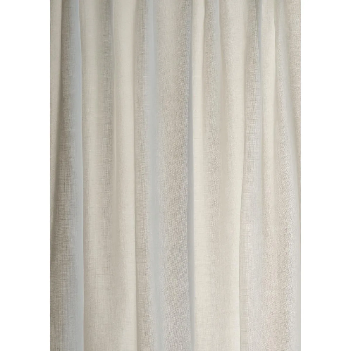 Schumacher 85071 Summit Sda Sheer Ivory fabric swatch