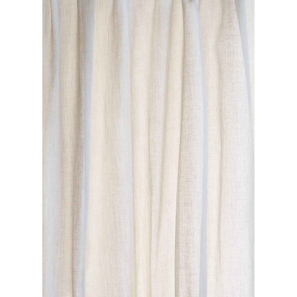 Schumacher 85072 Summit Sda Sheer Oat fabric swatch