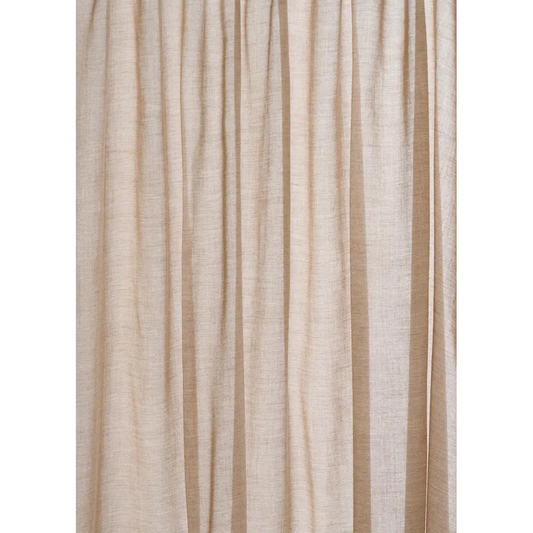Schumacher 85074 Summit Sda Sheer Sandstone fabric swatch