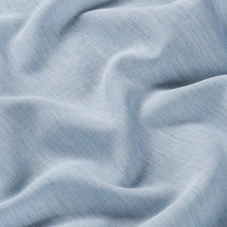 Schumacher 85077 Summit Sda Sheer Sky fabric swatch