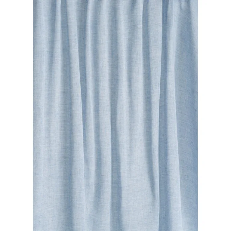 Schumacher 85077 Summit Sda Sheer Sky fabric swatch