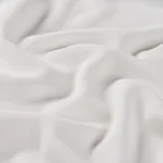 Schumacher 85070 Summit Sda Sheer White fabric swatch