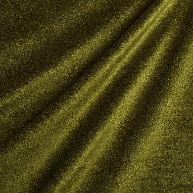 Schumacher 81892 Sumptuous Silk Wool Velvet Verde fabric swatch