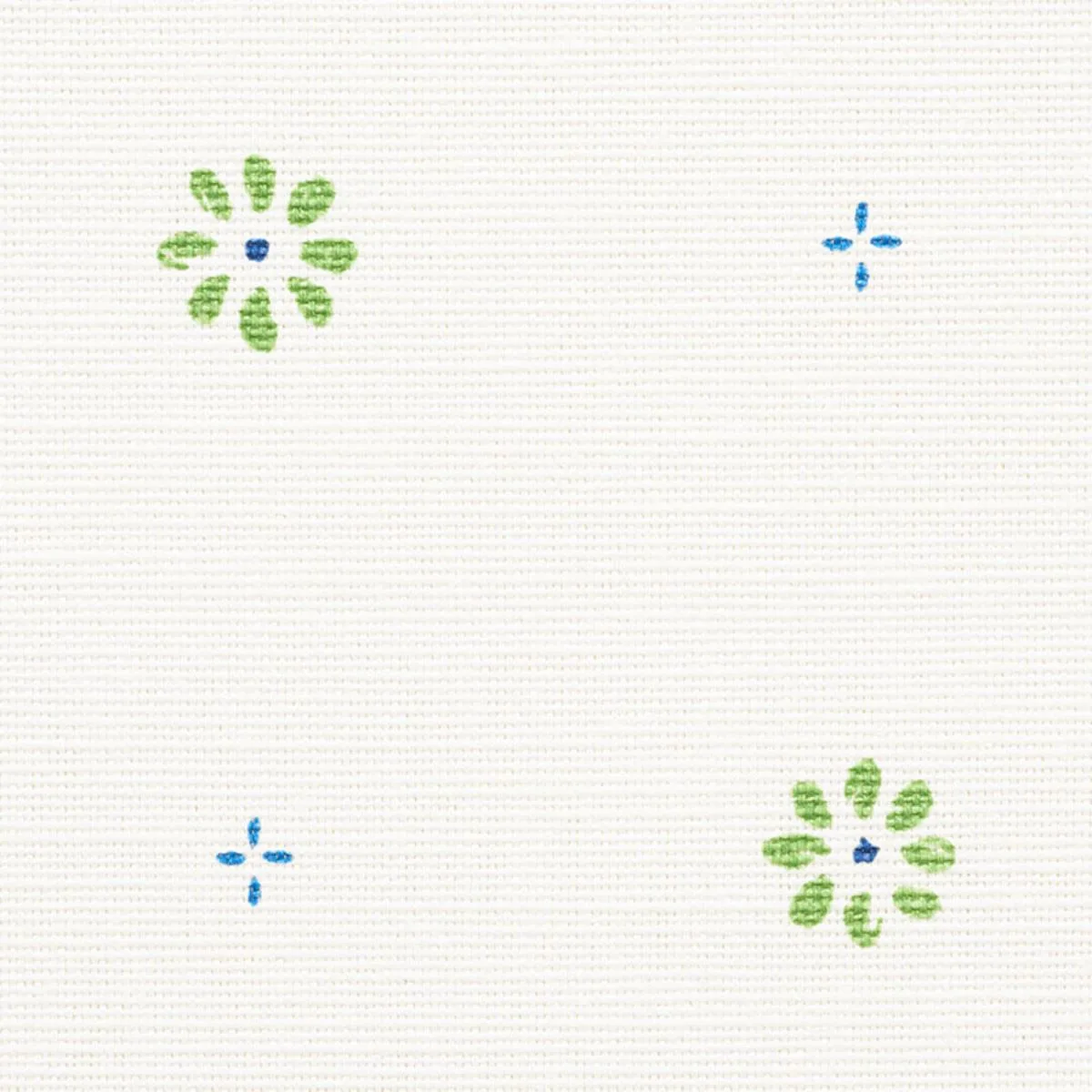 Schumacher 177730 Suna Floral Green fabric swatch