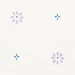 Schumacher 177731 Suna Floral Lilac fabric swatch