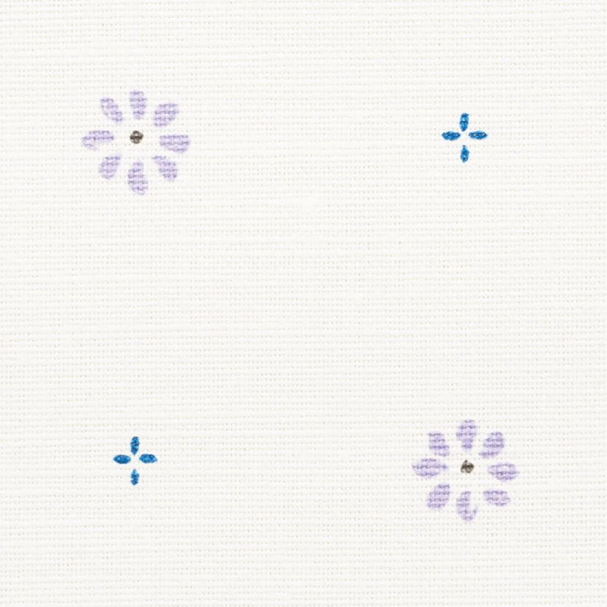 Schumacher 177731 Suna Floral Lilac fabric swatch