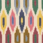 Schumacher 3471000 Sunara Ikat Confetti fabric swatch