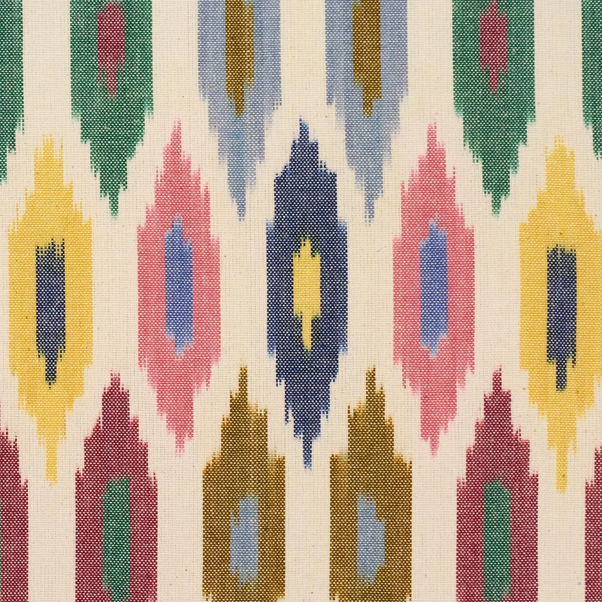 Schumacher 3471000 Sunara Ikat Confetti fabric swatch