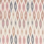 Schumacher 3471003 Sunara Ikat Sedona fabric swatch