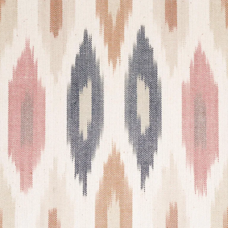 Schumacher 3471003 Sunara Ikat Sedona fabric swatch