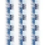 Schumacher 78404 Sunburst Stripe Embroidery Blue fabric swatch