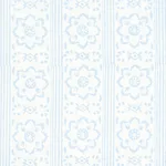 Schumacher 181320 Sunda Hand Block Print Sky fabric swatch