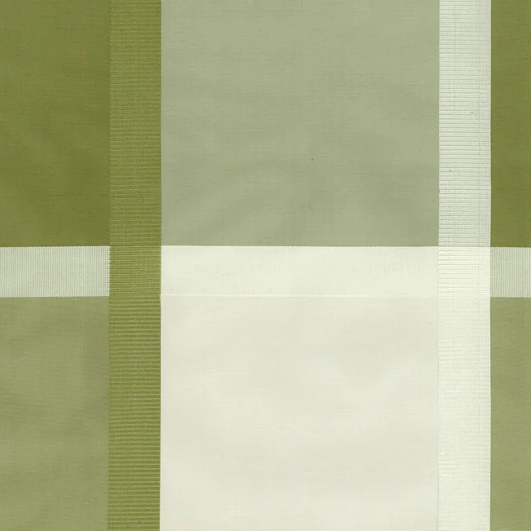 Schumacher 61133 Surat Silk Plaid Celadon fabric swatch