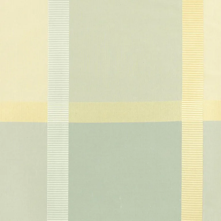 Schumacher 61132 Surat Silk Plaid Robin's Egg fabric swatch