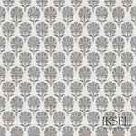 Schumacher RF501CR51 Suzani Carnation Nattier fabric swatch