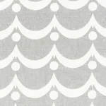 Schumacher 177141 Swag Dove fabric swatch