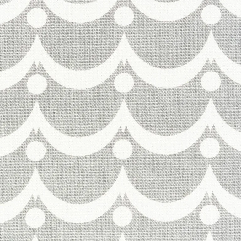Schumacher 177141 Swag Dove fabric swatch