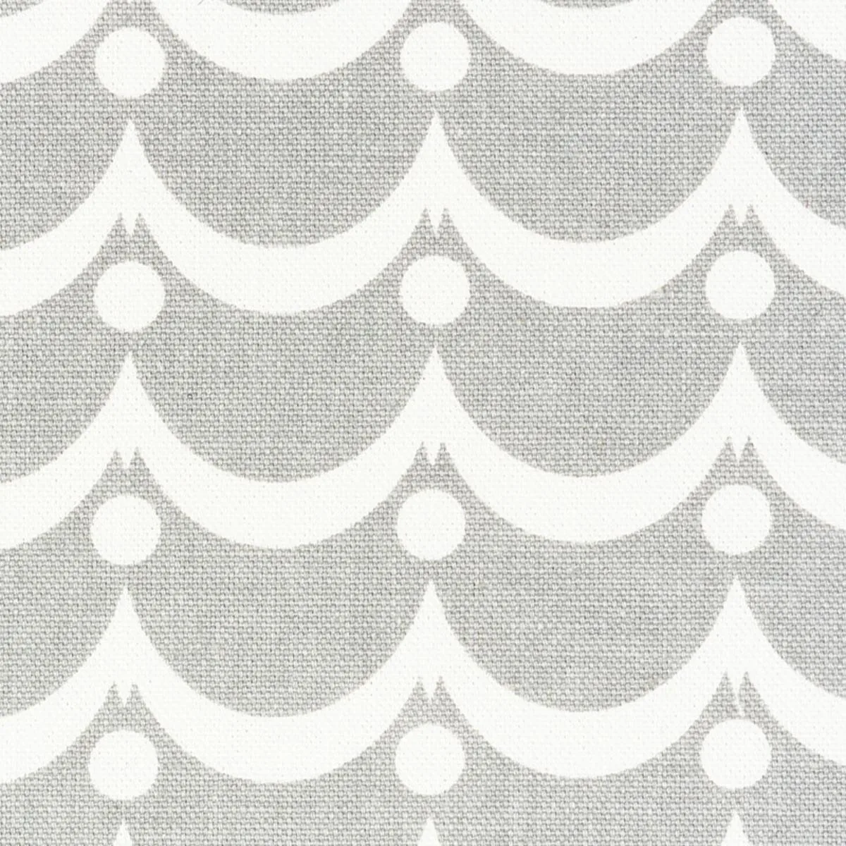 Schumacher 177141 Swag Dove fabric swatch