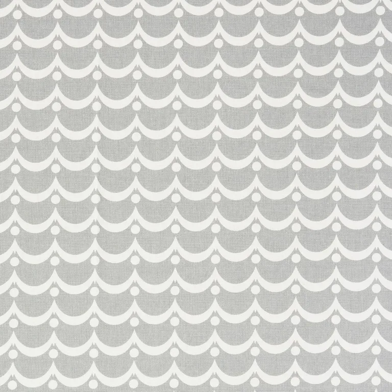 Schumacher 177141 Swag Dove fabric swatch