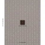 Schumacher 85602 Swanson Scallop Carbon fabric swatch