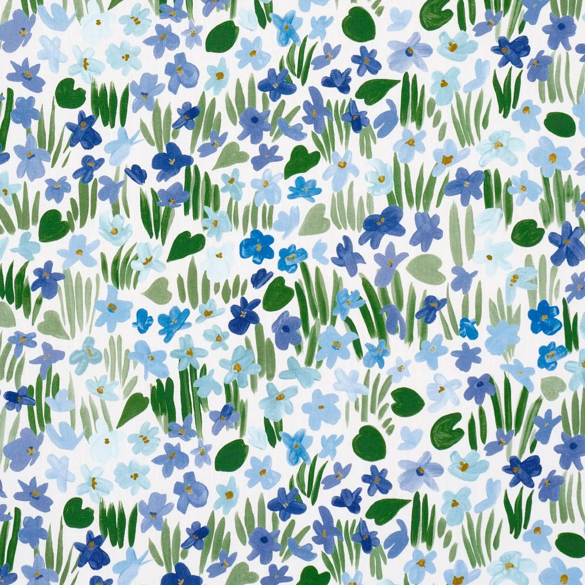 Schumacher 182200 Sweet Violette Indoor/Outdoor Blue fabric swatch