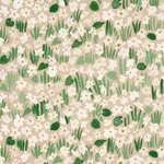 Schumacher 182201 Sweet Violette Indoor/Outdoor Neutral fabric swatch