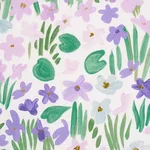 Schumacher 182202 Sweet Violette Indoor/Outdoor Pink fabric swatch