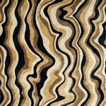 Schumacher 82411 Swirl Velvet Neutral fabric swatch