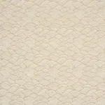 Schumacher 86542 Symphony Scallop Neutral fabric swatch