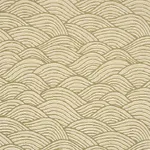 Schumacher 86541 Symphony Scallop Olive fabric swatch