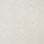 Schumacher 86540 Symphony Scallop Sky fabric swatch