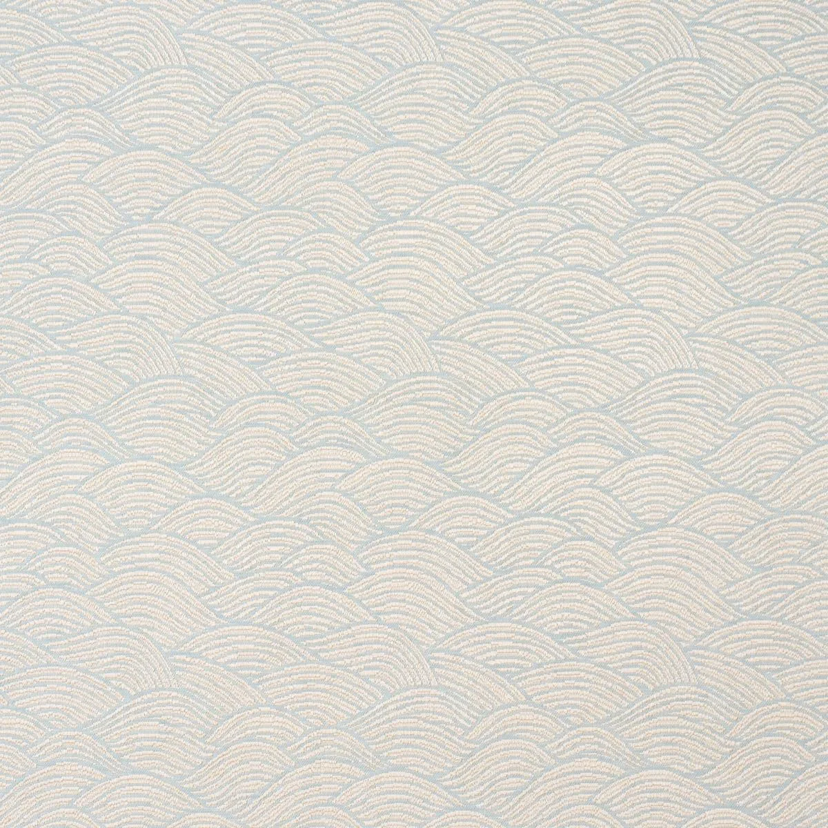 Schumacher 86540 Symphony Scallop Sky fabric swatch