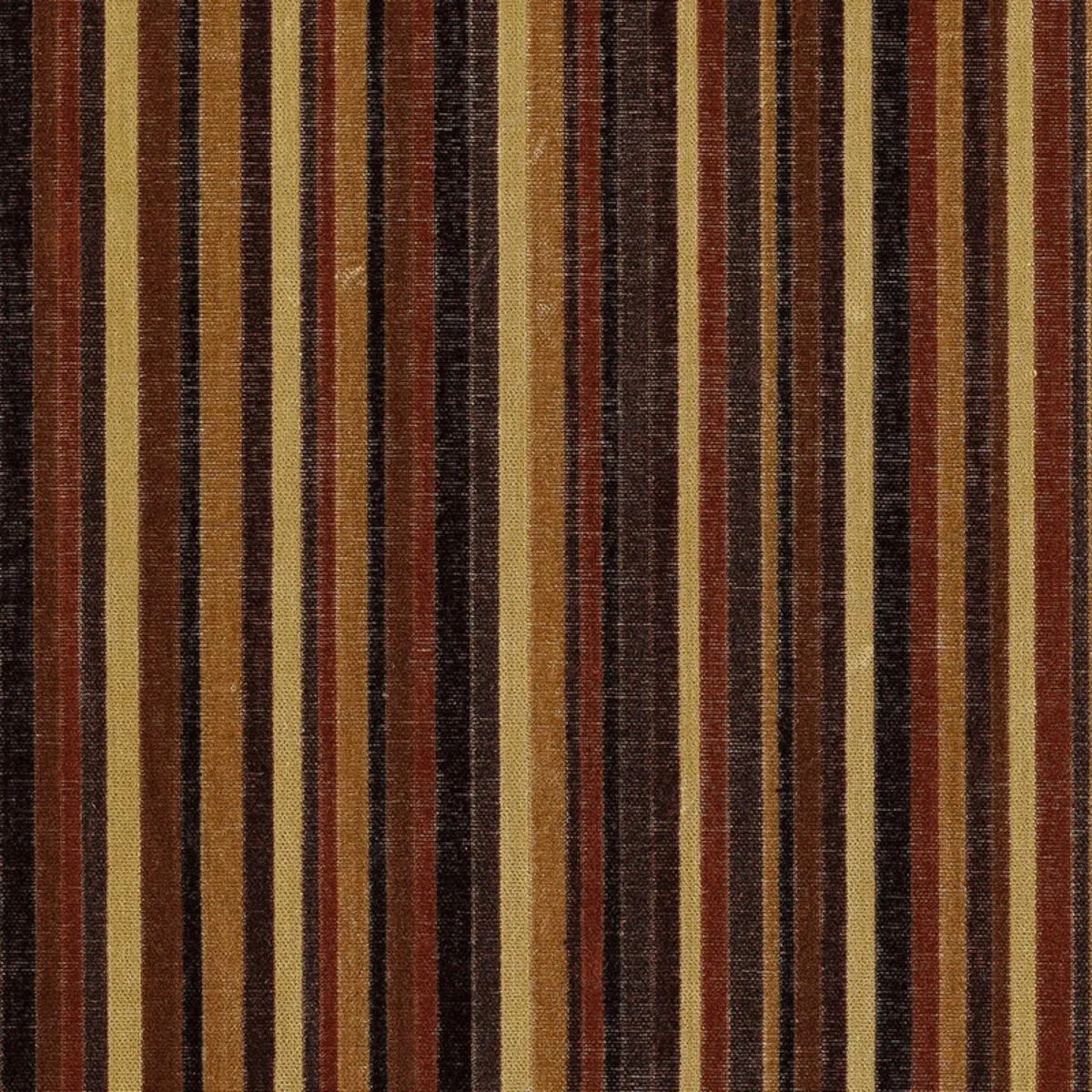 Schumacher 55320 Syncopated Velvet Stripe Noir / Midnight fabric swatch