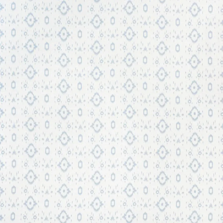 Schumacher 178423 Tabitha Orpington Blue fabric swatch