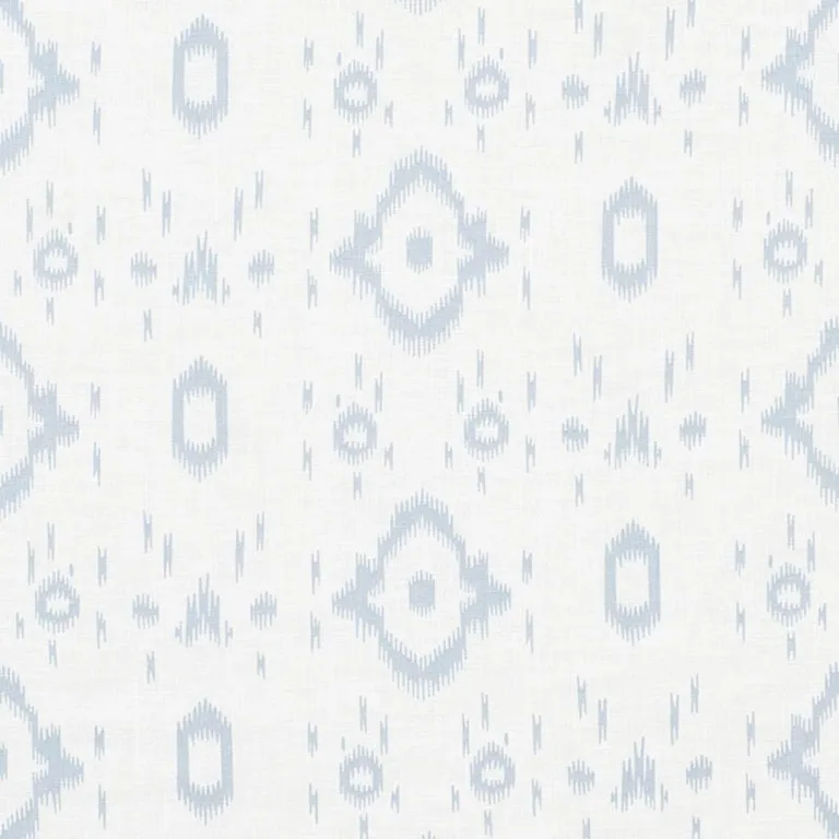 Schumacher 178423 Tabitha Orpington Blue fabric swatch