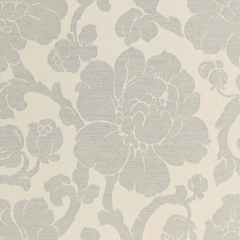 Schumacher 67931 Taishan Weave Greige fabric swatch