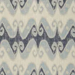 Schumacher 66352 Tali Weave Indigo fabric swatch