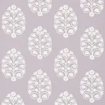 Schumacher 72091 Talitha Embroidery Wisteria fabric swatch