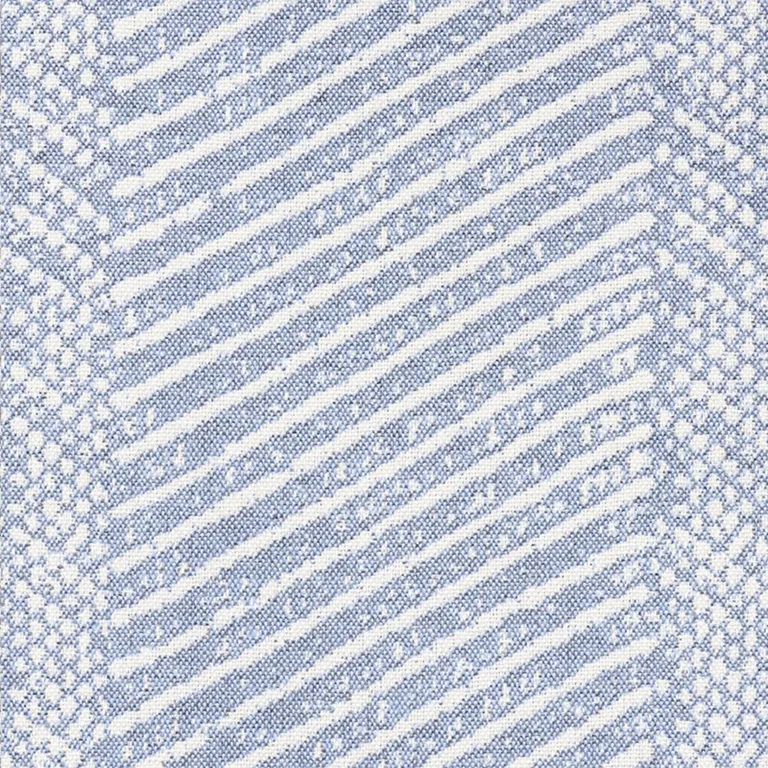 Schumacher 73752 Tambora Indoor/Outdoor Sky fabric swatch