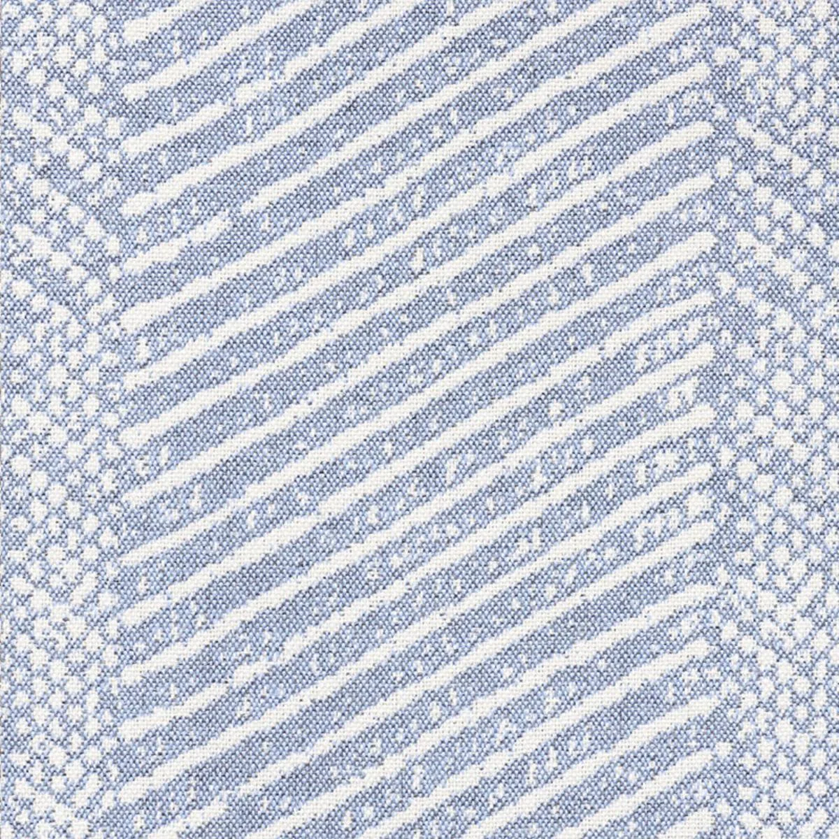 Schumacher 73752 Tambora Indoor/Outdoor Sky fabric swatch