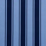 Schumacher 82270 Tangier Stripe Blue Tonal fabric swatch